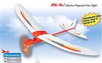 AA01601 Самолет ZT Model Falcon Free Flight с электромотором